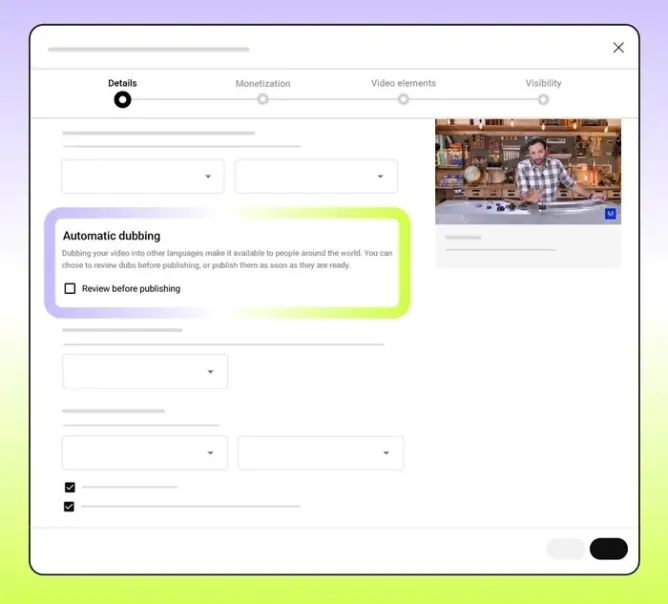 Le processus de duplication automatique sur YouTube Le processus de duplication automatique sur YouTube