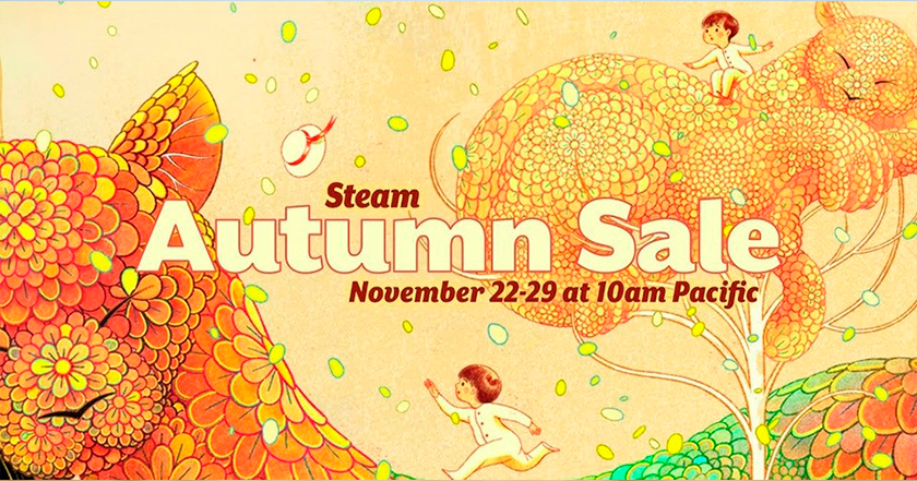 Steam poursuit sa vente d'automne jusqu'au 29 novembre, ainsi que le vote pour les Steam Awards, qui comptent 11 nominations. Steam poursuit sa vente d'automne jusqu'au 29 novembre, ainsi que le vote pour les Steam Awards, qui comptent 11 nominations.