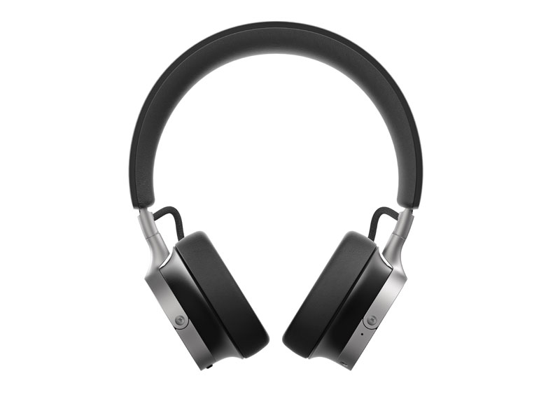 Vue de face des écouteurs Beyerdynamic Aventho 100 noirs Vue de face des écouteurs Beyerdynamic Aventho 100 noirs