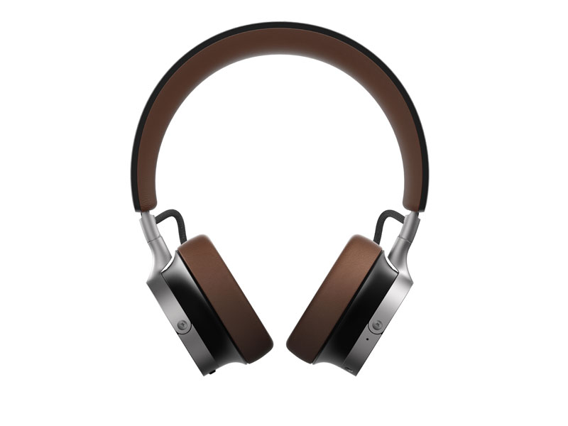 Vue de face des écouteurs Beyerdynamic Aventho 100 bruns Vue de face des écouteurs Beyerdynamic Aventho 100 bruns