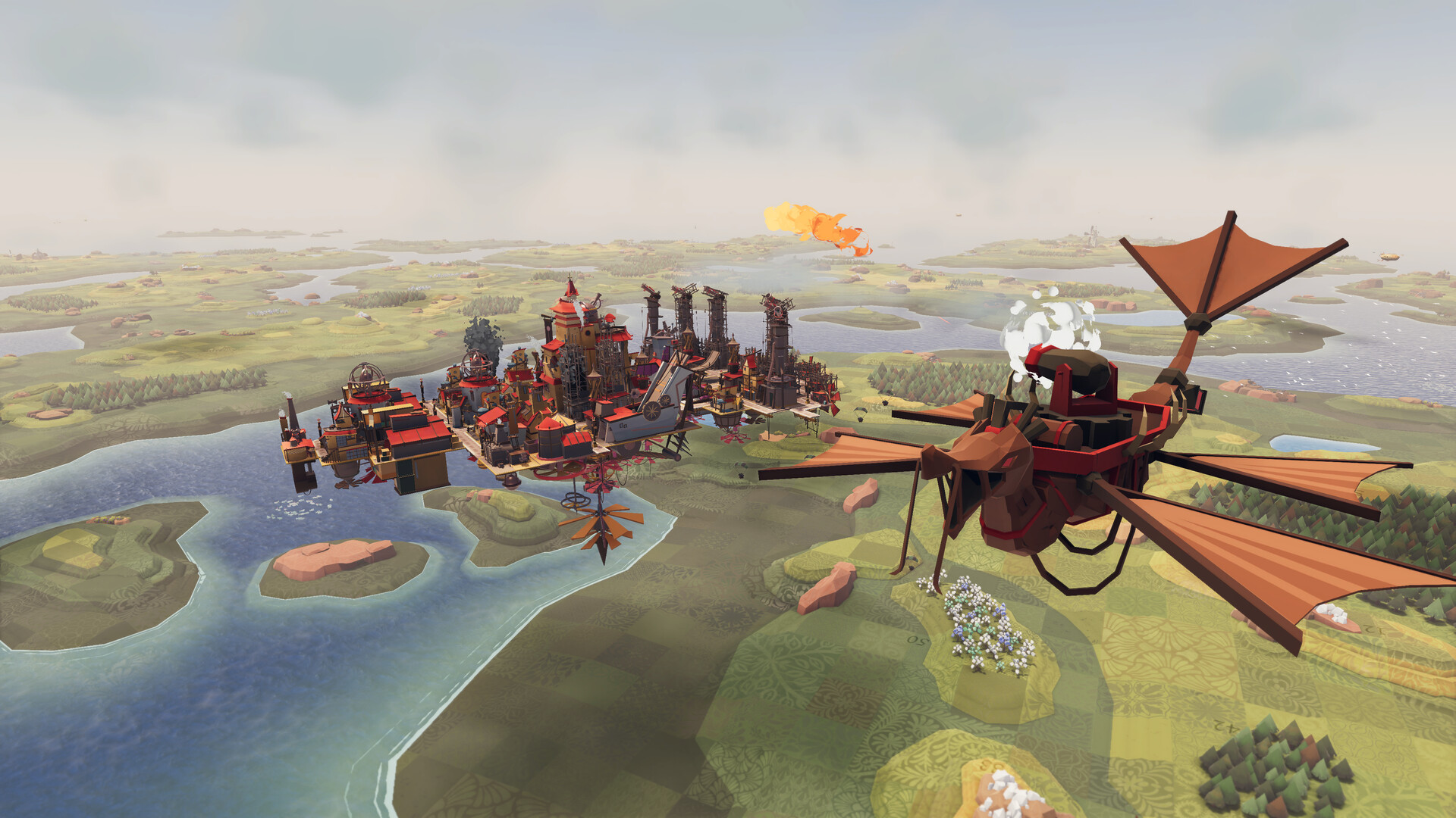Ville volante dans Airborne Empire Ville volante dans Airborne Empire