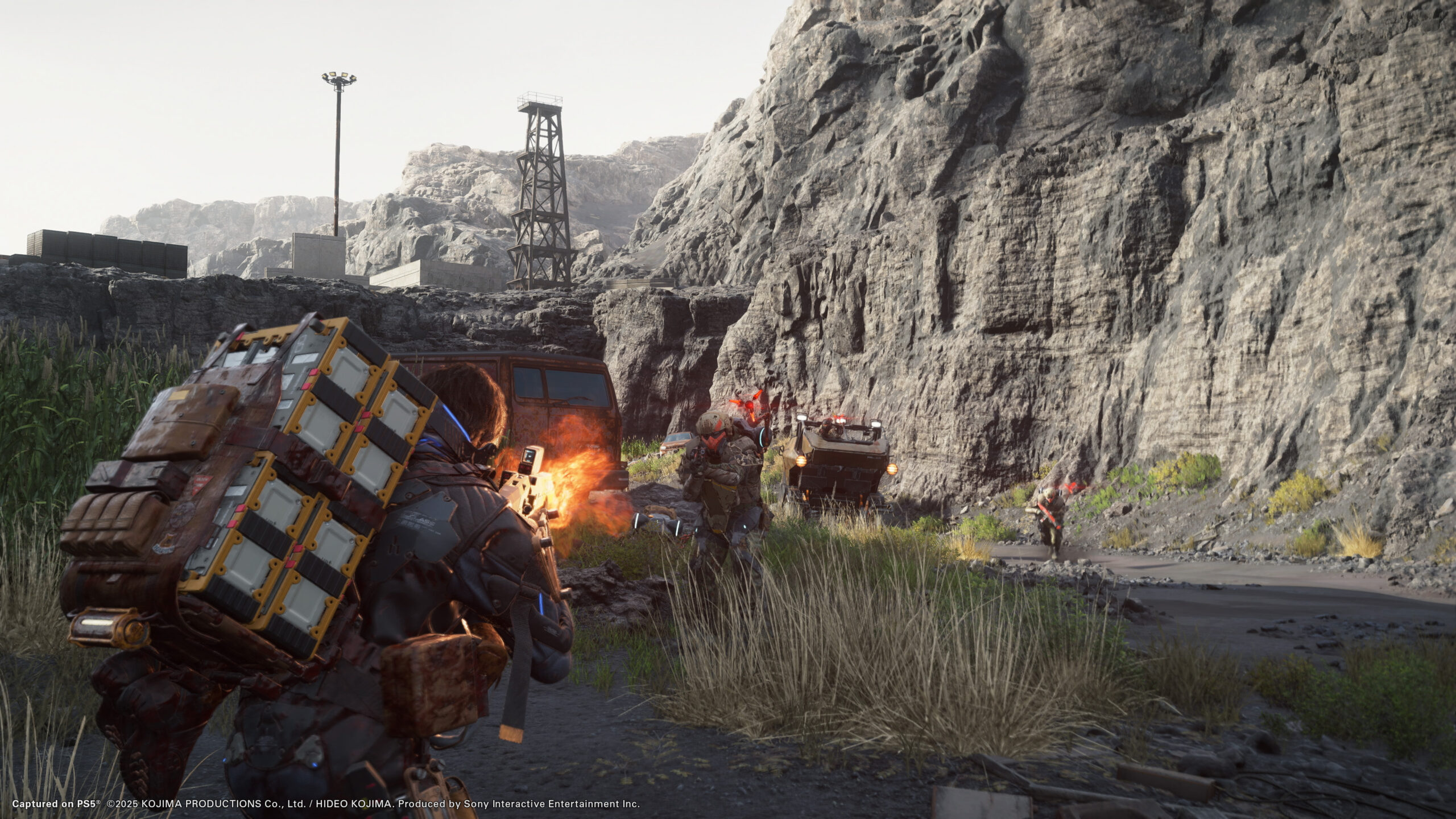 Un extrait de Death Stranding 2, une promenade dans le paysage Un extrait de Death Stranding 2, une promenade dans le paysage
