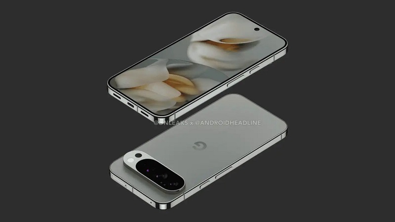 Rendu du Google Pixel 10 Rendu du Google Pixel 10