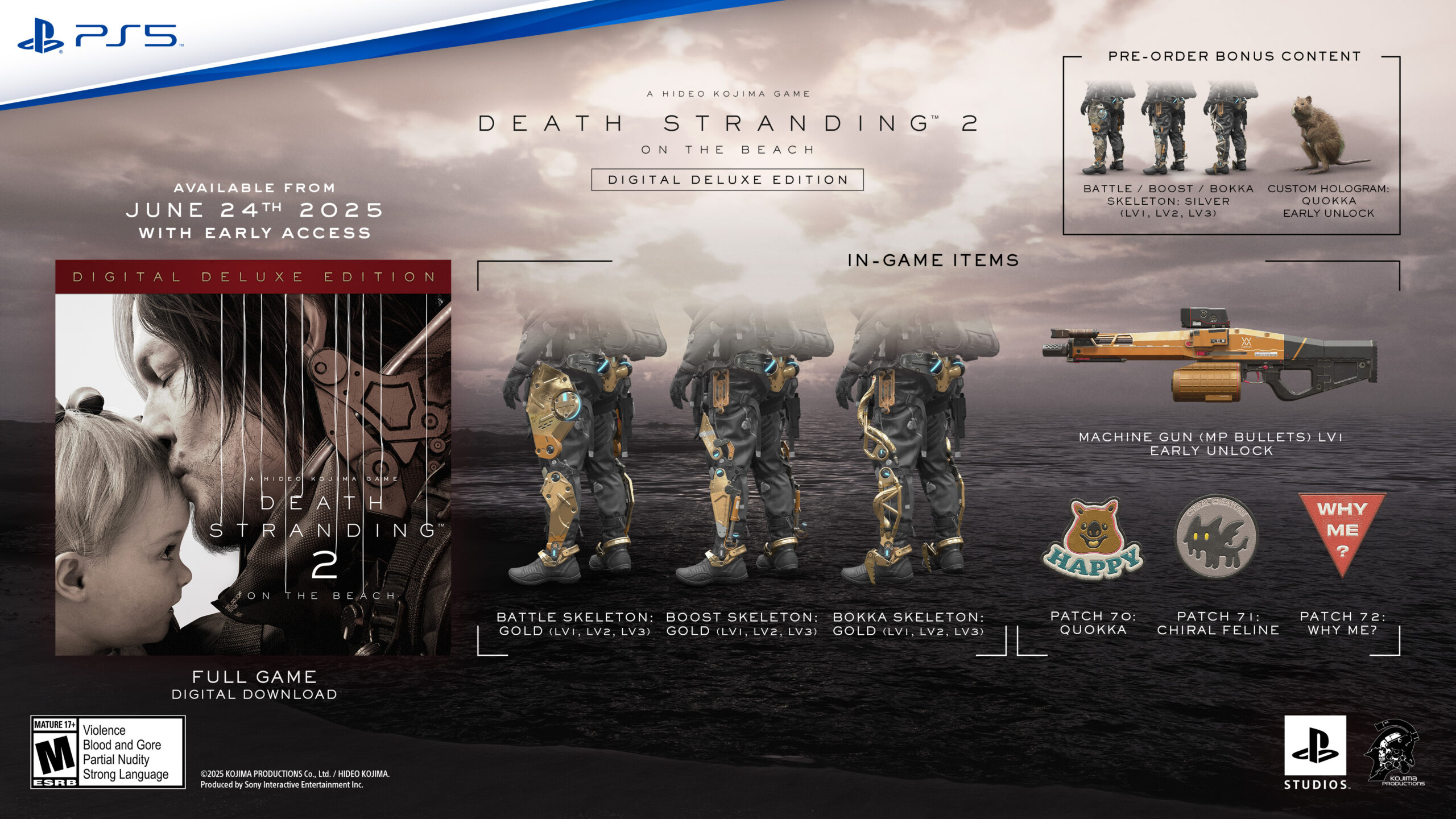 Édition numérique de luxe de Death Stranding 2 Édition numérique de luxe de Death Stranding 2