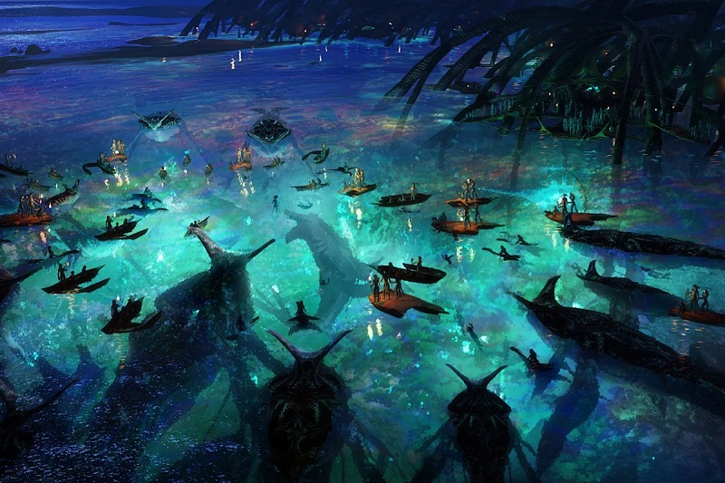 La beauté de Pandora, les clans Na'vi et les dirigeables : Disney dévoile cinq illustrations frappantes du troisième volet d'Avatar-5 La beauté de Pandora, les clans Na'vi et les dirigeables : Disney dévoile cinq illustrations frappantes du troisième volet d'Avatar-5