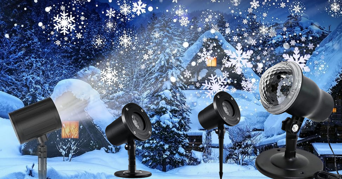 projecteur de flocons de neige projecteur de flocons de neige