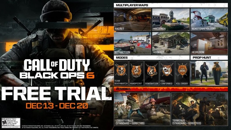 Call of Duty : Black Ops 6 - Affiche du contenu de la semaine gratuite