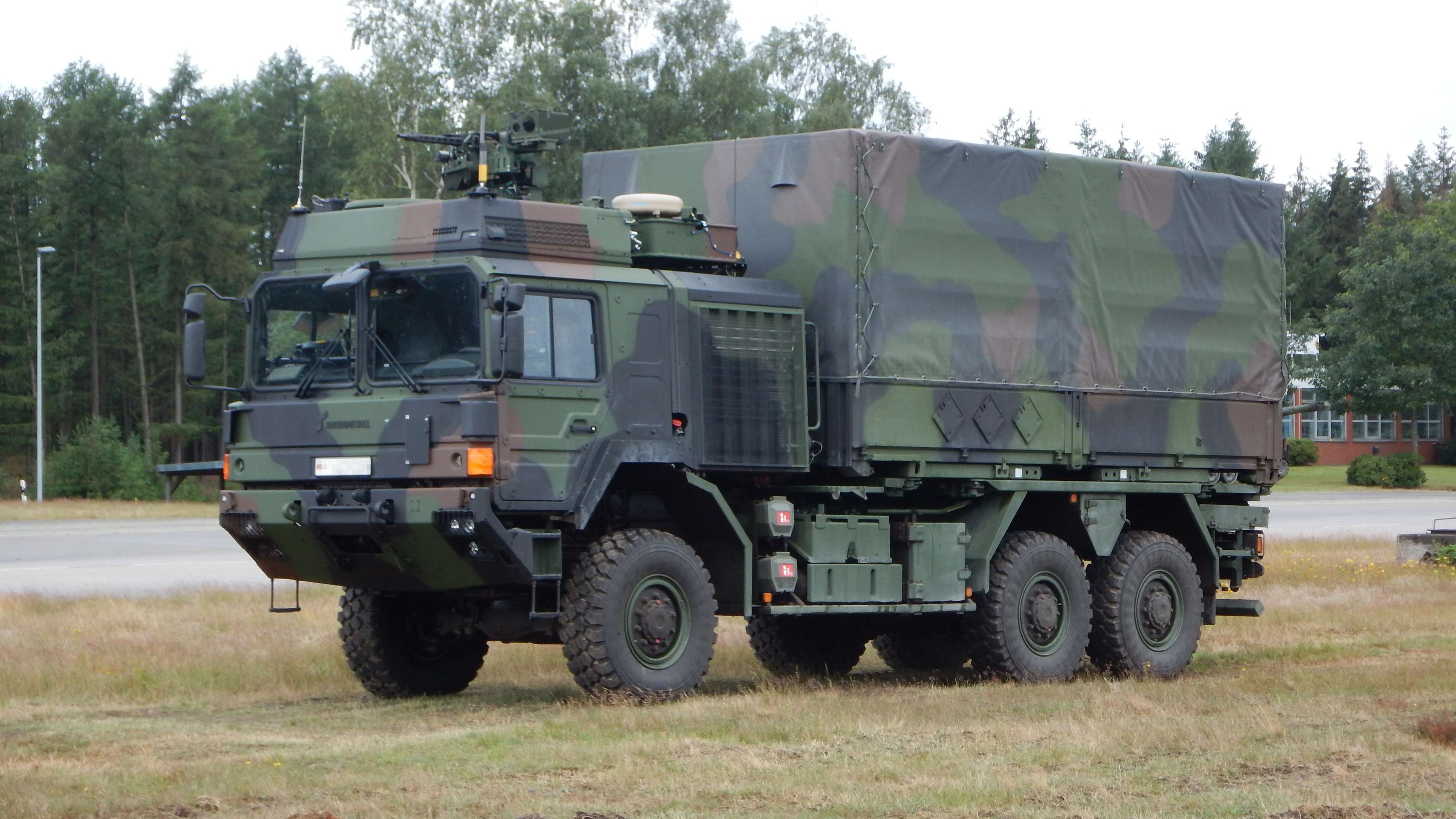 Camion militaire Un camion militaire. Illustration : Bundeswehr