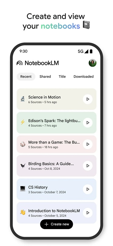 Fonctions NotebookLM
