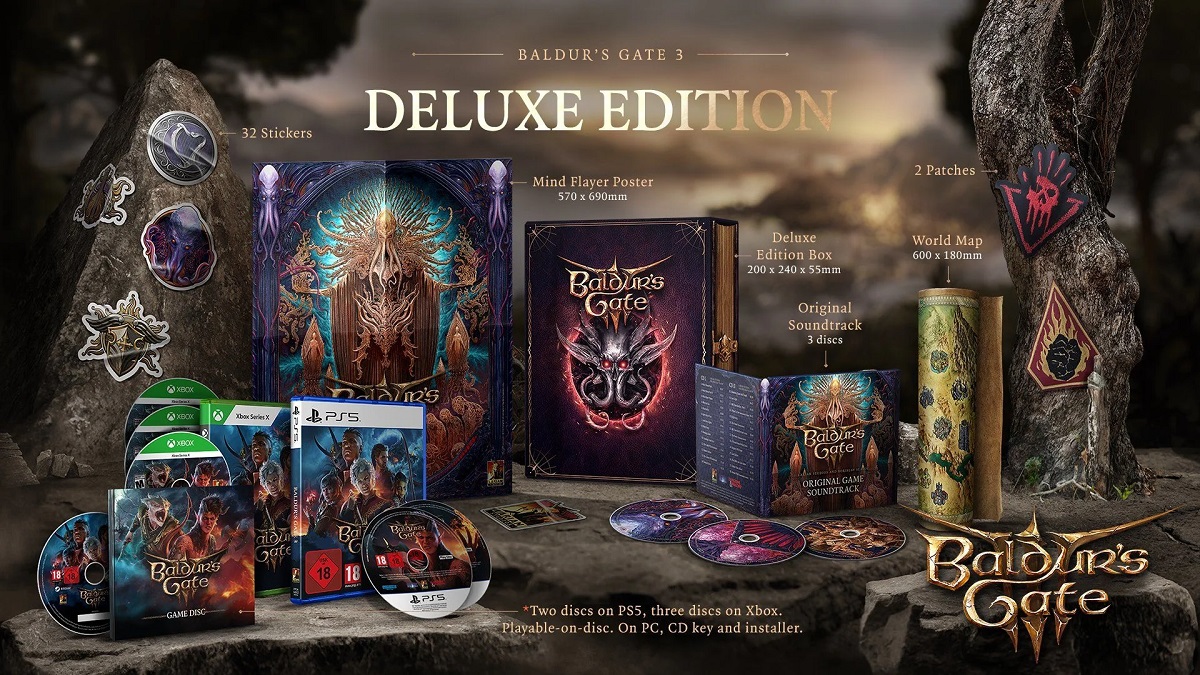 Larian Studios dévoile Baldur's Gate III Deluxe Edition : les collectionneurs vont adorer ! Larian Studios dévoile Baldur's Gate III Deluxe Edition : les collectionneurs vont adorer !