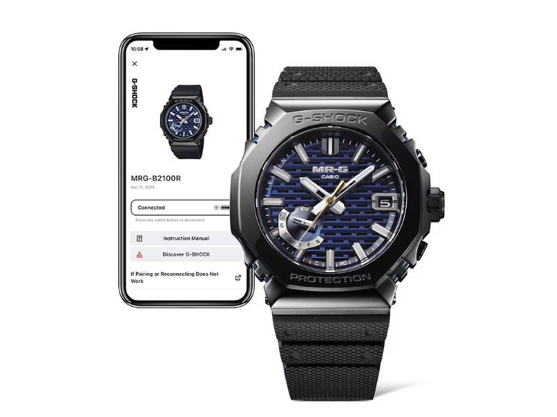 Montre Casio G-Shock MRG-B2100R-2A avec fermoir Montre Casio G-Shock MRG-B2100R-2A avec fermoir
