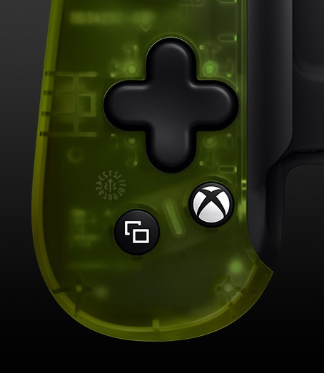 Backbone One : manette Xbox Edition vue de dessus Backbone One : manette Xbox Edition vue de dessus