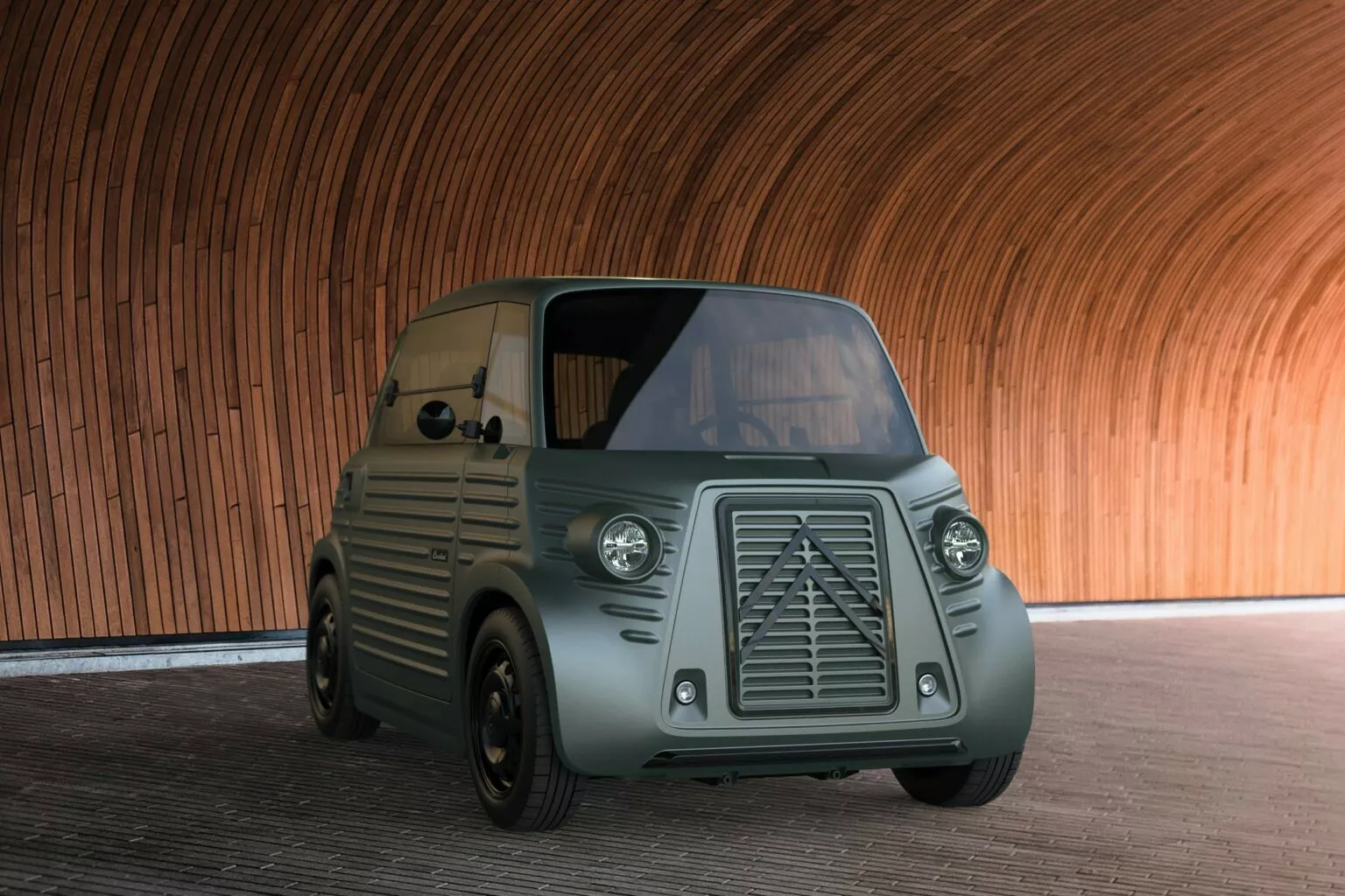 Citroën Type Ami en style rétro. Citroën Type Ami en style rétro.