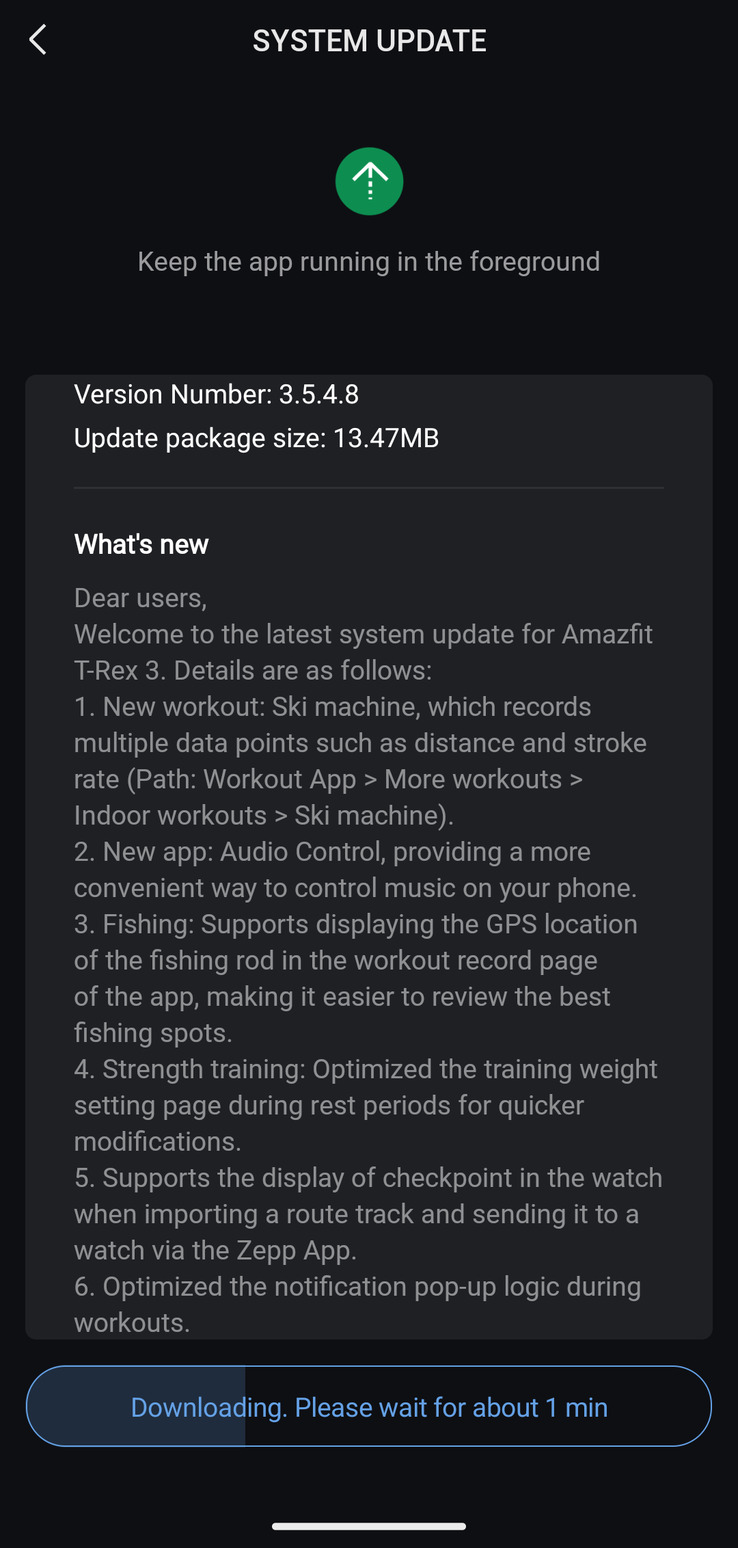 Application de contrôle audio pour Amazfit T-Rex 3 Application de contrôle audio pour Amazfit T-Rex 3