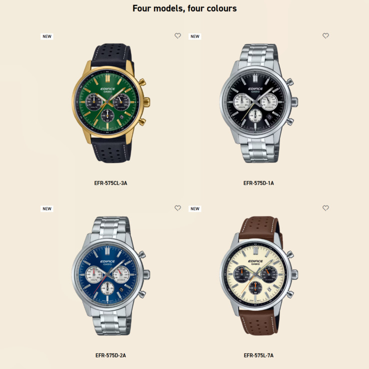 Montre Casio Edifice EFR-575 Chrono Montre Casio Edifice EFR-575 Chrono