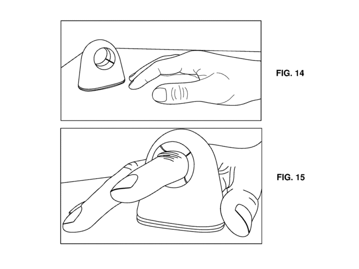 Esquisse d'un gadget compact de Fitbit SKETCH du gadget compact Fitbit pour mesurer la tension artérielle