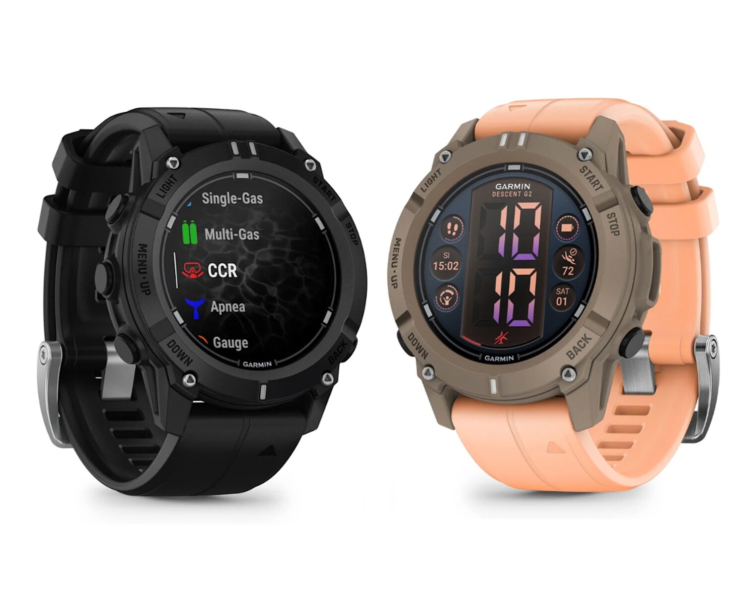 Montre intelligente Garmin Descent G2 avec écran AMOLED Montre intelligente Garmin Descent G2 avec écran AMOLED