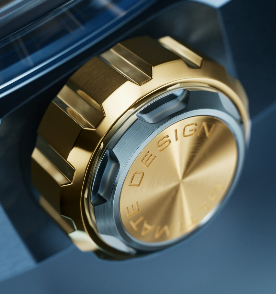 Золоті елементи Huawei Watch Ultimate Design Master Sapphire Gold Золоті елементи Huawei Watch Ultimate Design Master Sapphire Gold
