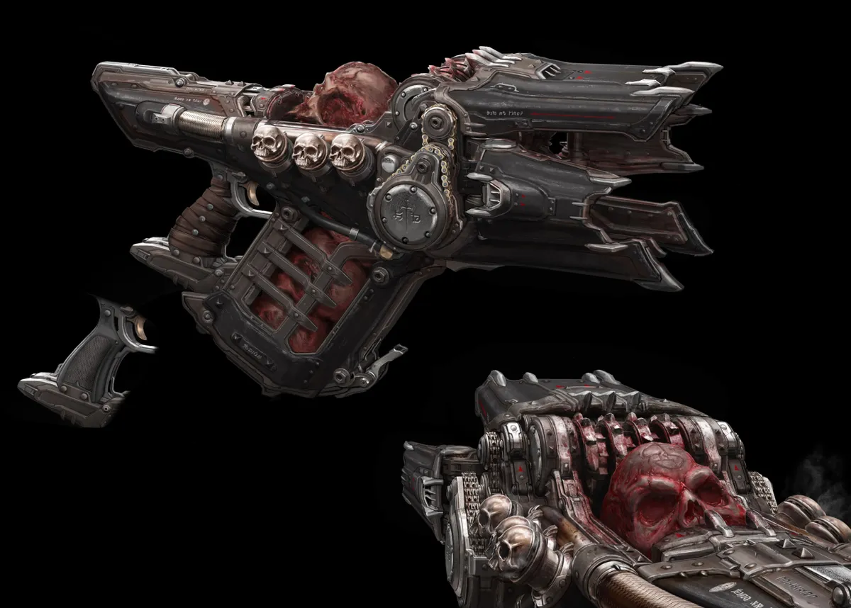 Écrasement de crâne Illustration de Skullcrusher par Bethesda
