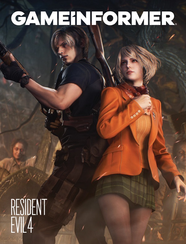 Une nouvelle illustration des protagonistes du remake de Resident Evil 4 fait la couverture du dernier numéro du magazine Game Informer.-2 Une nouvelle illustration des protagonistes du remake de Resident Evil 4 fait la couverture du dernier numéro du magazine Game Informer.-2