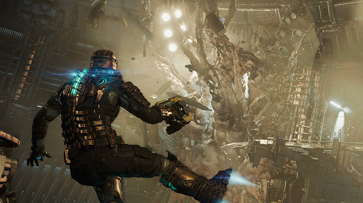 Les Nécromorphes sont dans les parages : EA Motive a dévoilé la bande-annonce du remake de Dead Space. Les Nécromorphes sont dans les parages : EA Motive a dévoilé la bande-annonce du remake de Dead Space.