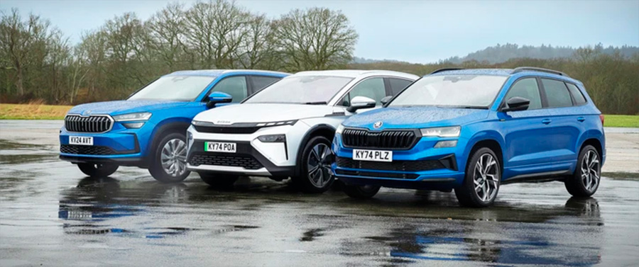 Photo : Skoda L'expérience a été menée dans trois voitures Skoda