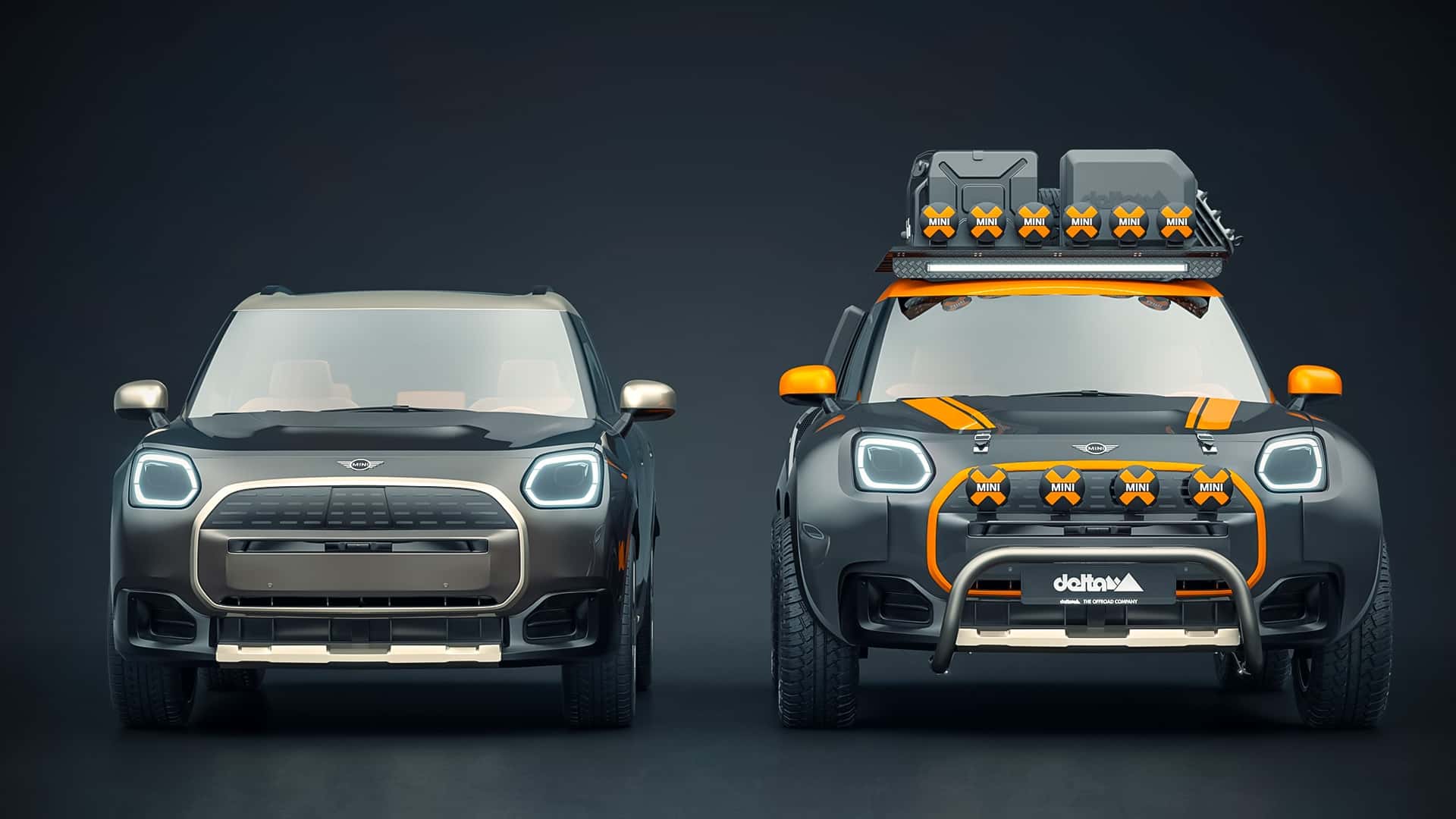 Mini Countryman de style Dakar, vue 5 Mini Countryman de style Dakar, vue 5