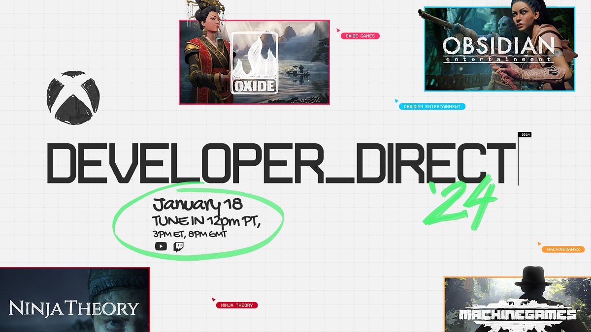 Microsoft a officiellement annoncé la tenue du Xbox Developer_Direct show : les téléspectateurs pourront découvrir les premières images de gameplay d'Indiana Jones et de l'ambitieux RPG Avowed. Microsoft a officiellement annoncé la tenue du Xbox Developer_Direct show : les téléspectateurs pourront découvrir les premières images de gameplay d'Indiana Jones et de l'ambitieux RPG Avowed.