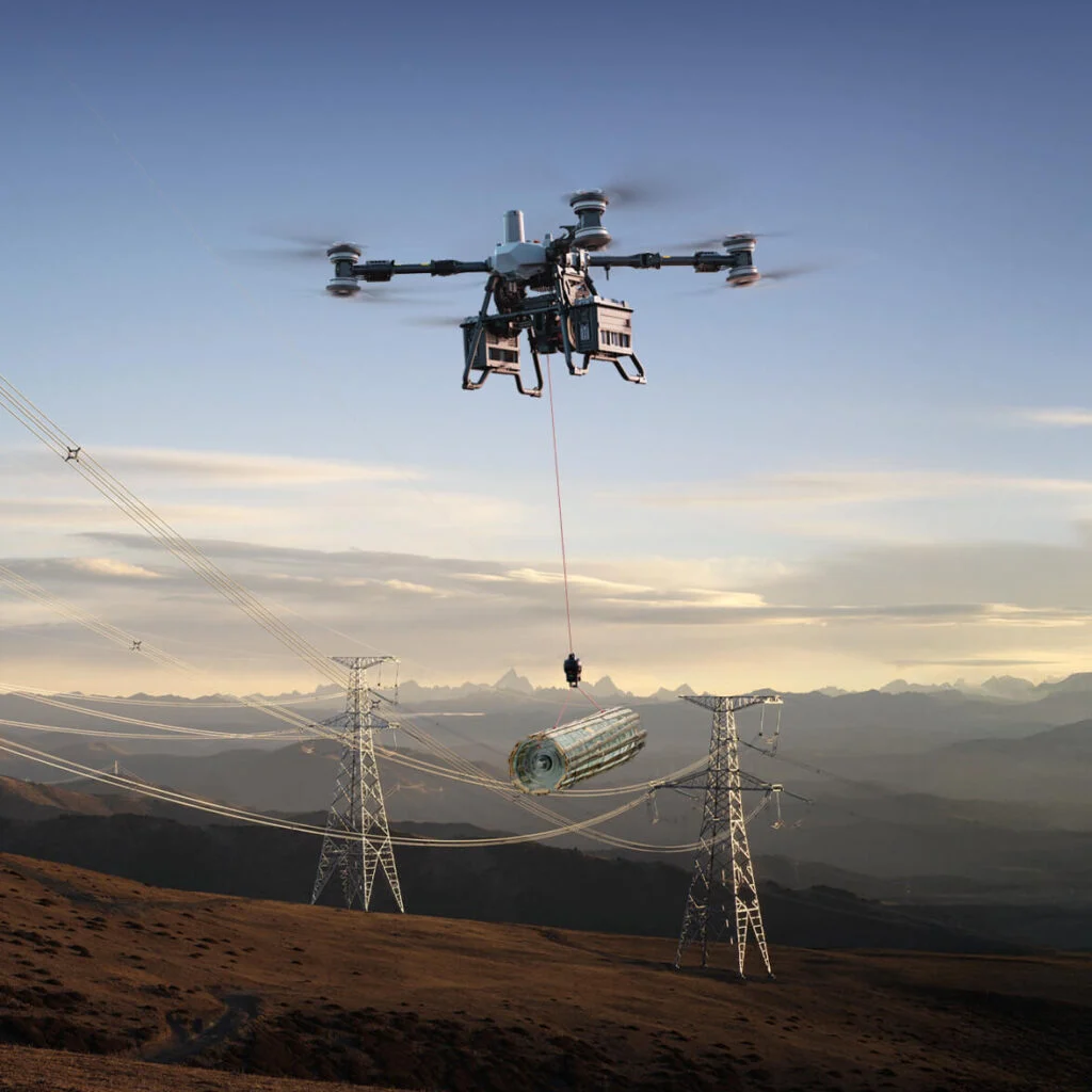 DJI FlyCart 100 dans les airs DJI FlyCart 100 dans les airs