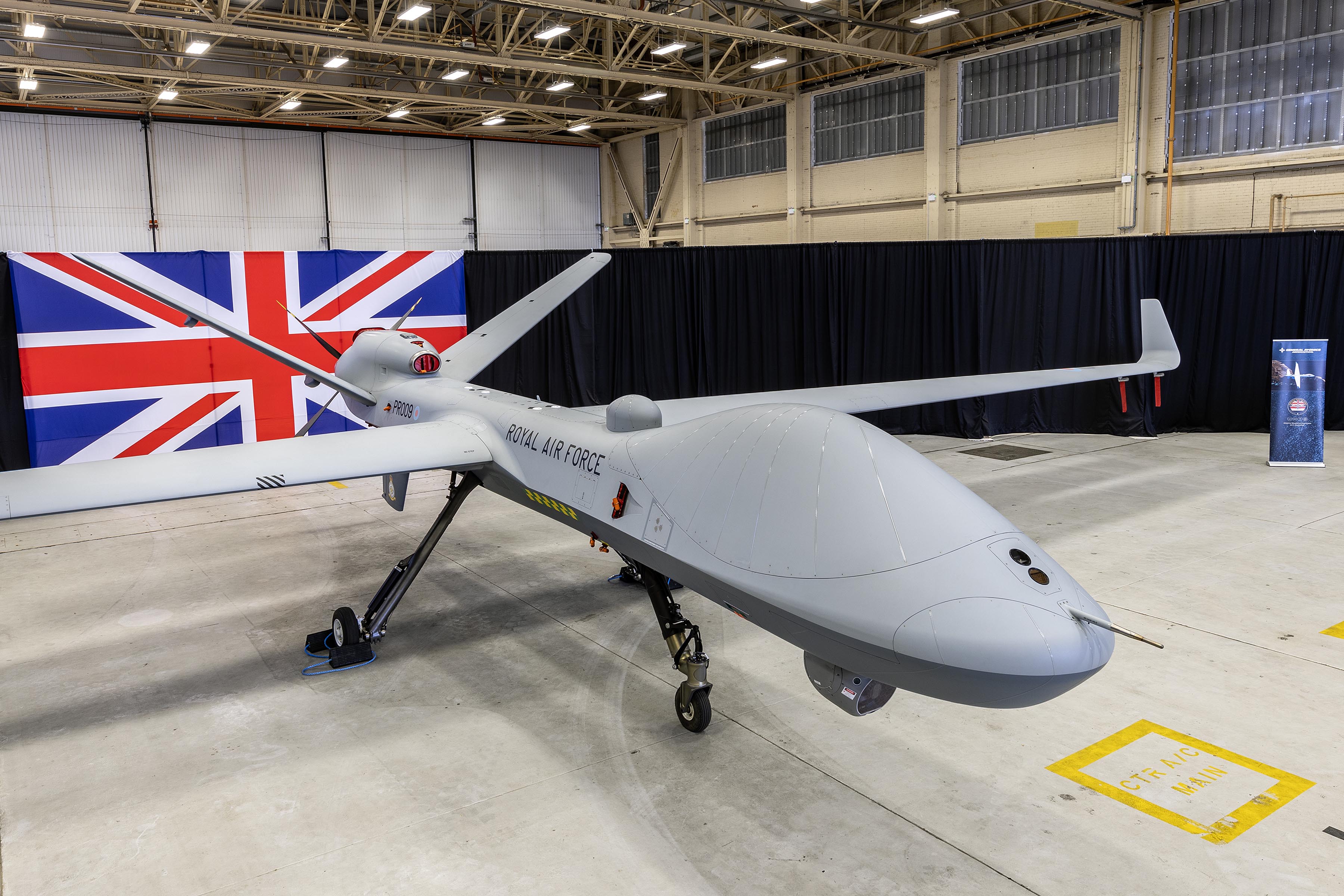 La Royal Air Force britannique a reçu le premier drone d'attaque et de reconnaissance américain Protector RG Mk1.-2 La Royal Air Force britannique a reçu le premier drone d'attaque et de reconnaissance américain Protector RG Mk1.-2