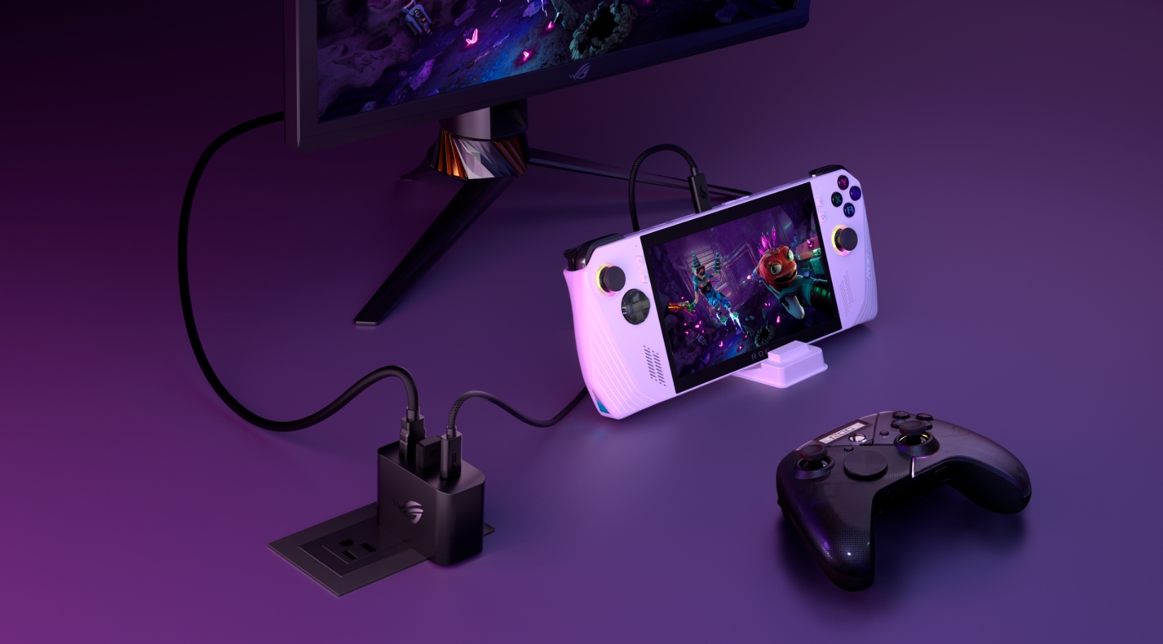 Комплектація ASUS ROG Ally Комплектація ASUS ROG Ally