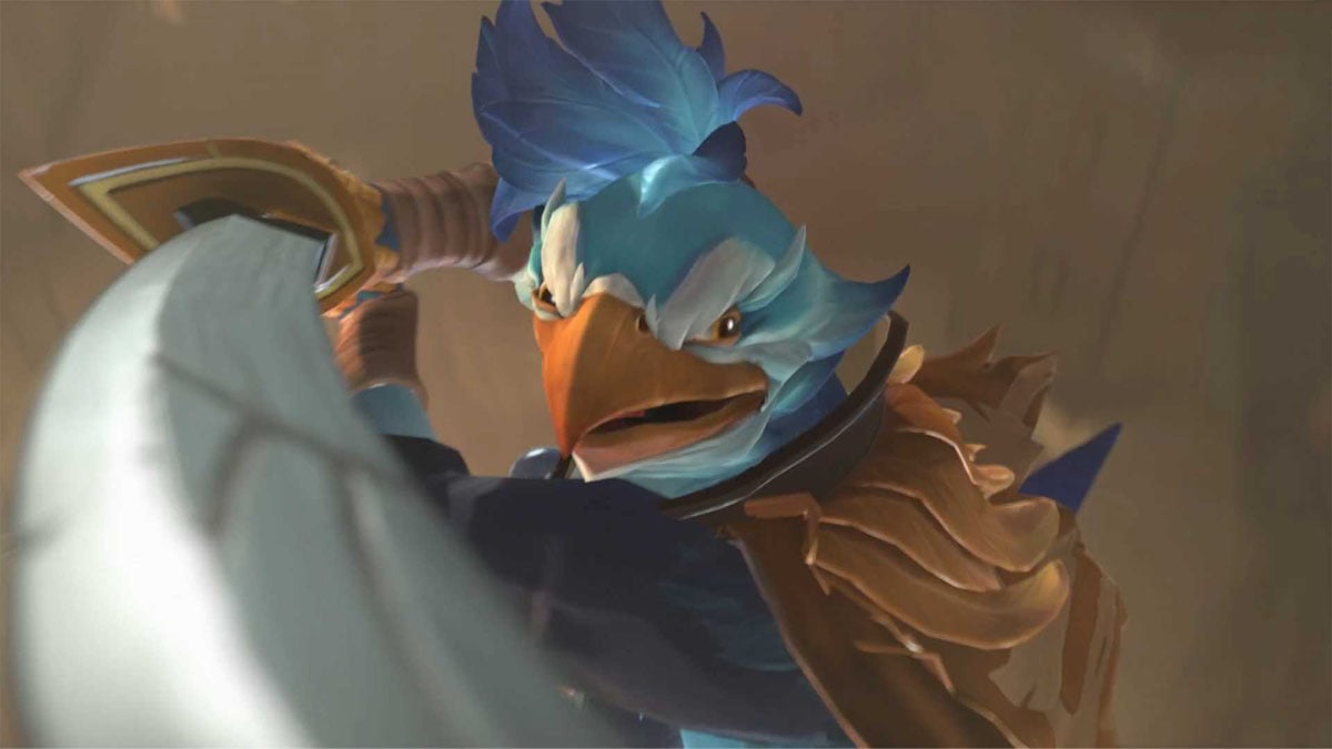 L'oiseau samouraï Kez sera un nouveau personnage de Dota 2 : Valve a dévoilé une bande-annonce colorée d'un héros inhabituel. L'oiseau samouraï Kez sera un nouveau personnage de Dota 2 : Valve a dévoilé une bande-annonce colorée d'un héros inhabituel.
