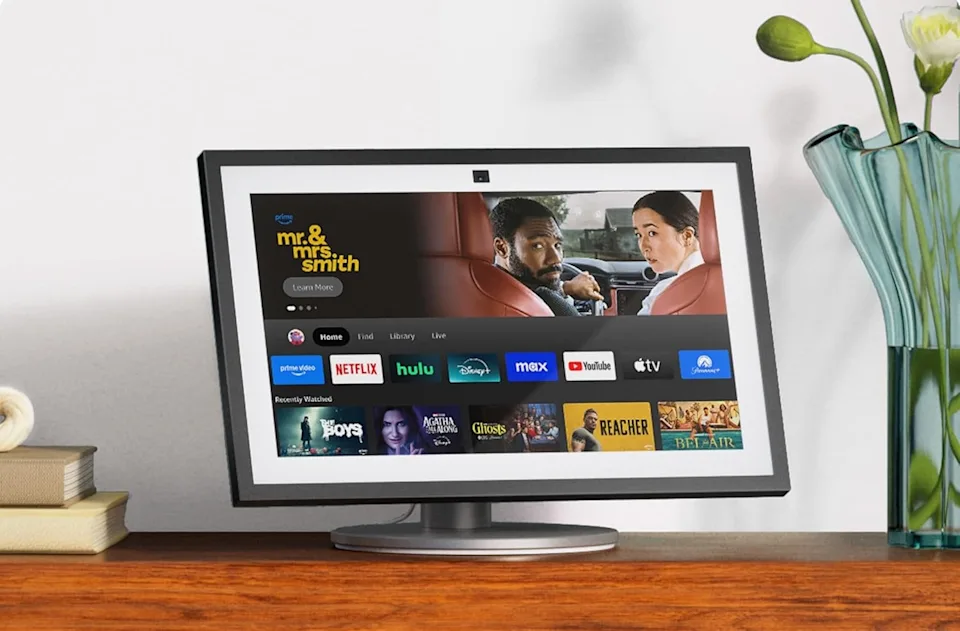 Illustration de l'Amazon Echo Amazon Echo. Illustration