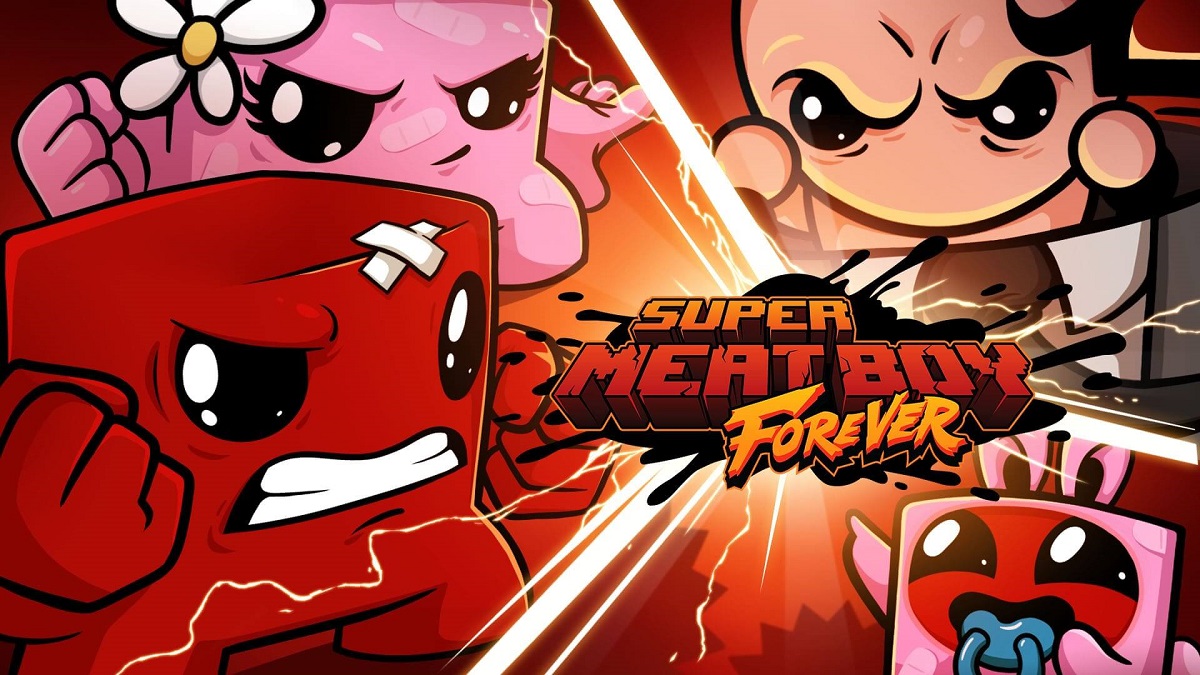 La boutique Epic Games a lancé un concours pour le jeu de plateforme au rythme effréné Super Meat Boy Forever. La boutique Epic Games a lancé un concours pour le jeu de plateforme au rythme effréné Super Meat Boy Forever.