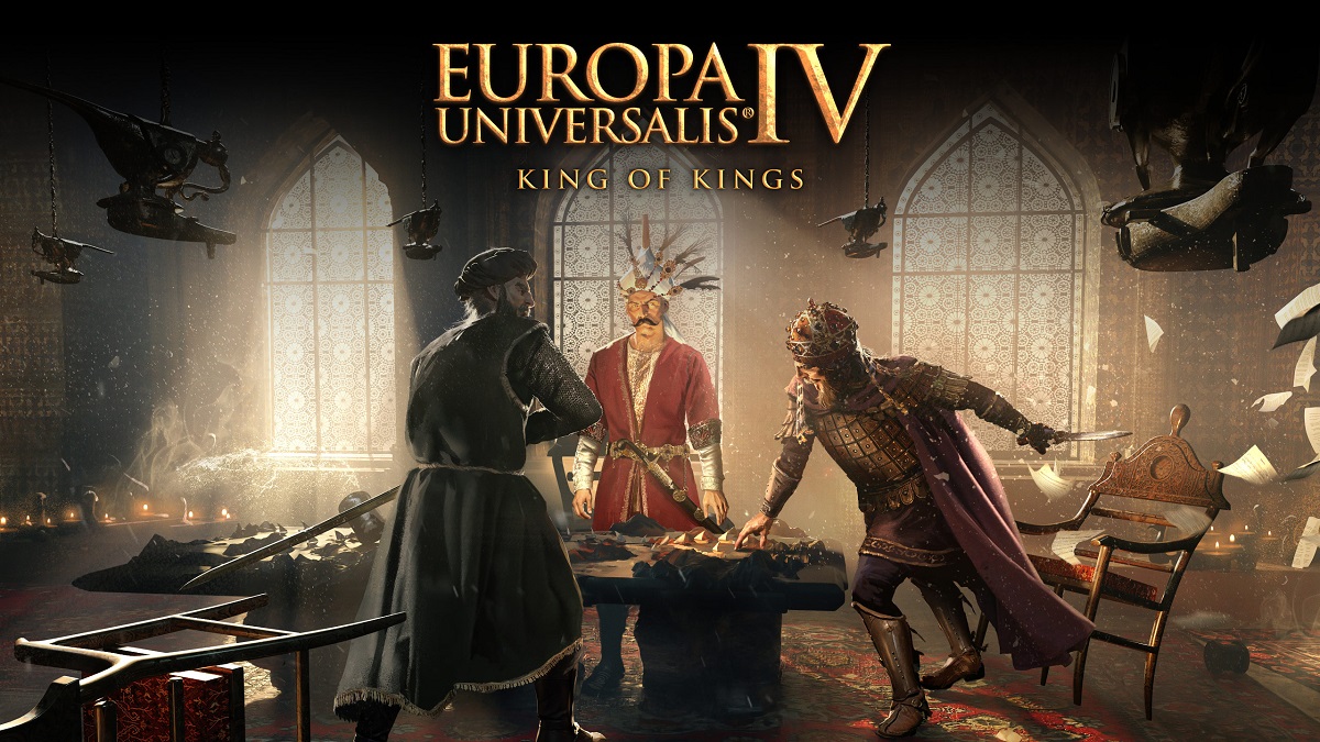 Pour le célèbre jeu de stratégie historique Europa Universalis IV, un important module complémentaire King of Kings et une mise à jour gratuite de Byzantium ont été lancés. Pour le célèbre jeu de stratégie historique Europa Universalis IV, un important module complémentaire King of Kings et une mise à jour gratuite de Byzantium ont été lancés.