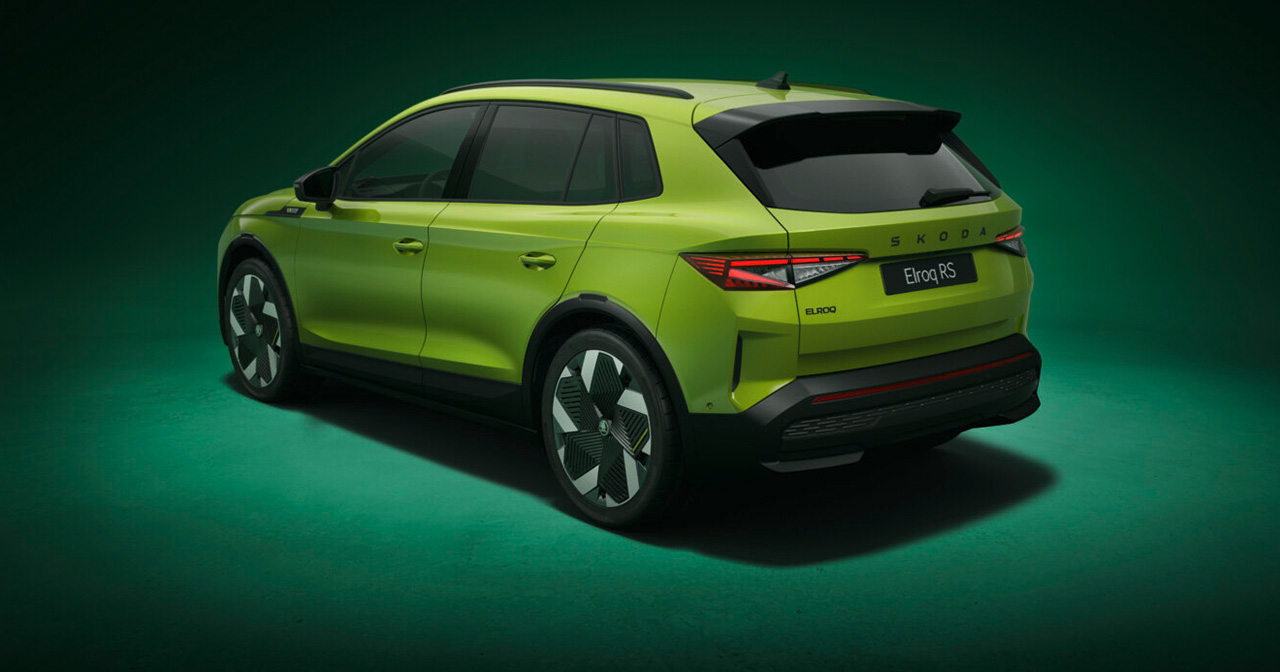 Détail arrière Skoda Elroq RS Détail arrière Skoda Elroq RS