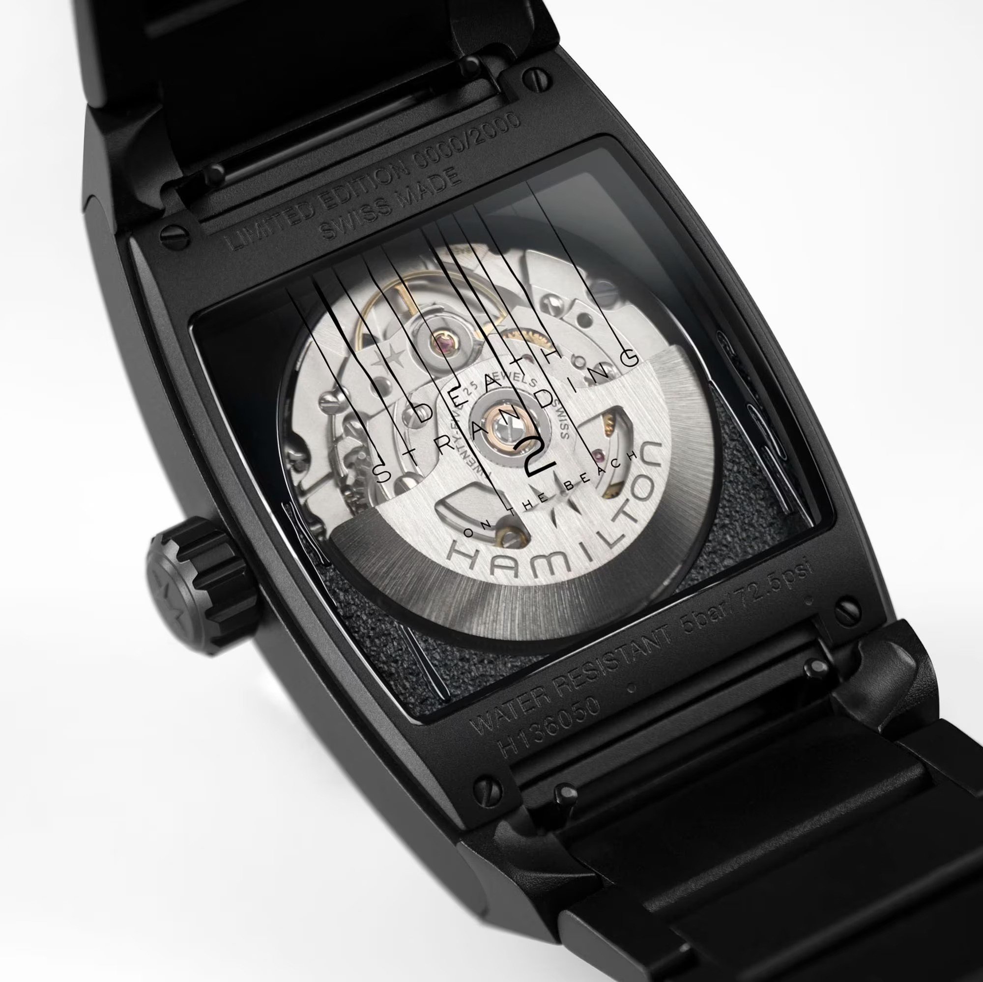 La montre de Neil dans une boîte La montre de Neil dans une boîte