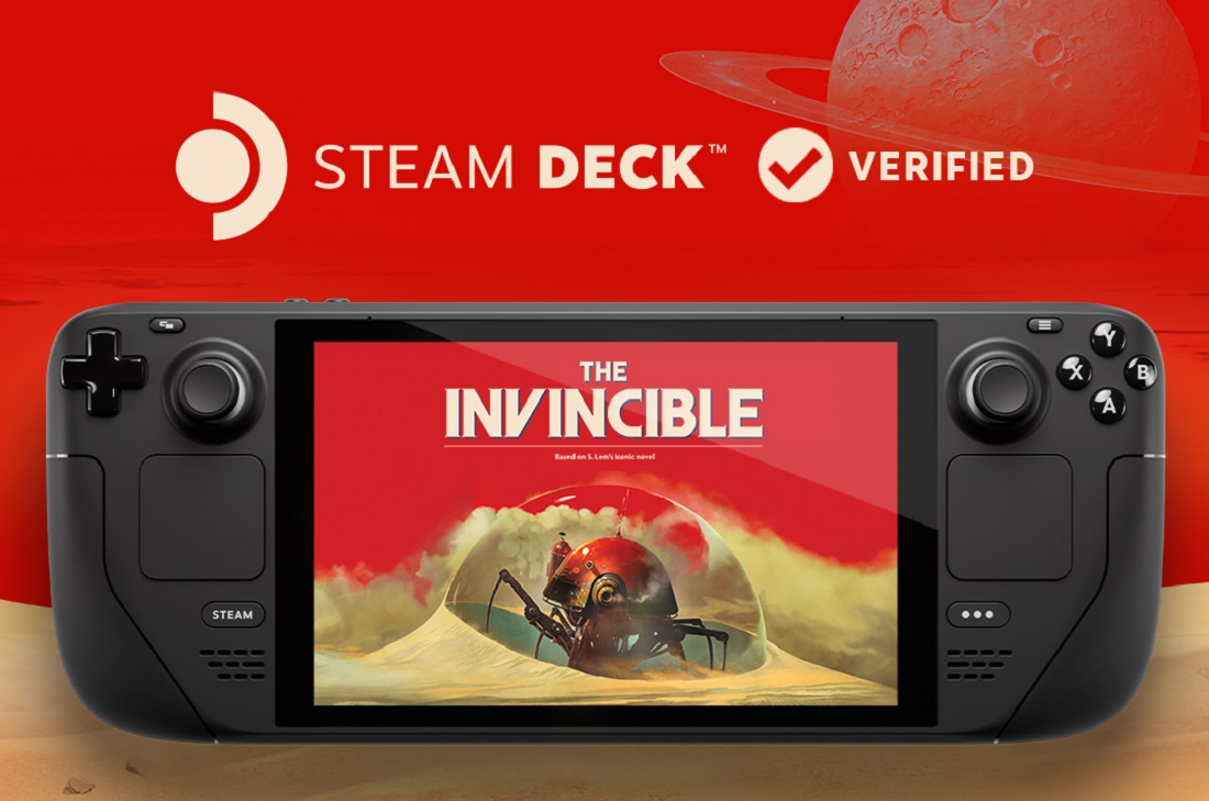Le thriller atmosphérique The Invincible sera entièrement compatible avec la console portable Steam Deck dès sa sortie. Le thriller atmosphérique The Invincible sera entièrement compatible avec la console portable Steam Deck dès sa sortie.