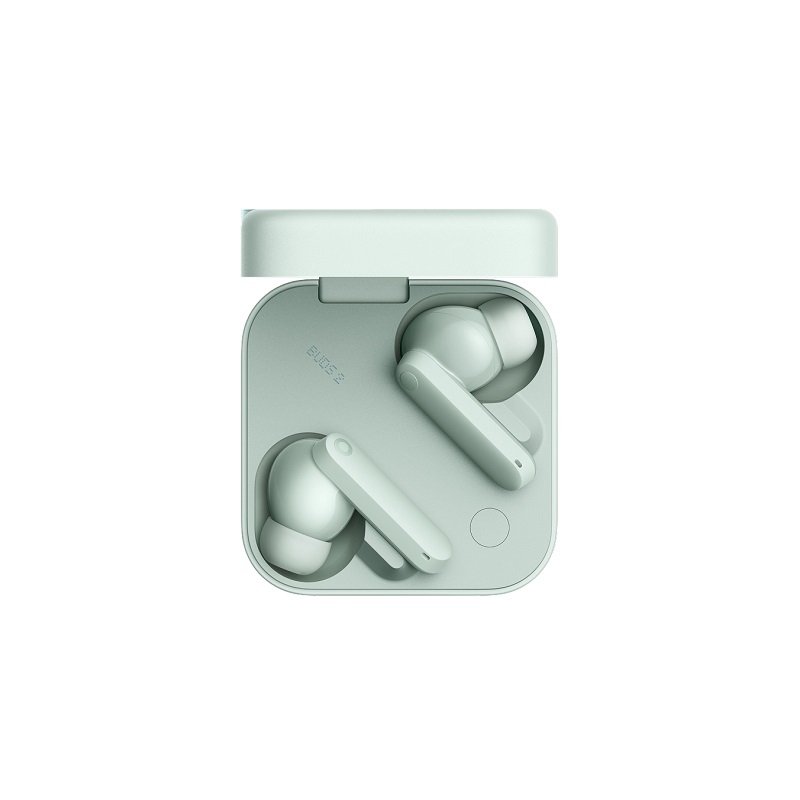 Écouteurs CMF Buds 2 en couleur menthe Écouteurs CMF Buds 2 en couleur menthe