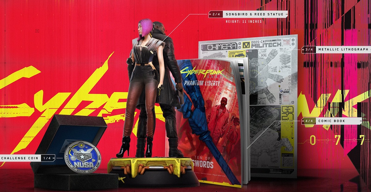La Secret Agent Gear Collection est un rêve pour les fans ! CD Projekt annonce le pack d'extension à collectionner Phantom Liberty pour Cyberpunk 2077 La Secret Agent Gear Collection est un rêve pour les fans ! CD Projekt annonce le pack d'extension à collectionner Phantom Liberty pour Cyberpunk 2077
