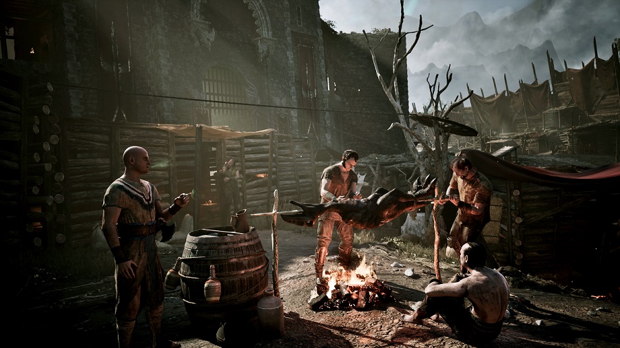 Une nouvelle vue du Vieux Camp : les développeurs de Gothic Remake ont publié une illustration de l'un des lieux centraux du jeu de rôle emblématique.-2 Une nouvelle vue du Vieux Camp : les développeurs de Gothic Remake ont publié une illustration de l'un des lieux centraux du jeu de rôle emblématique.-2