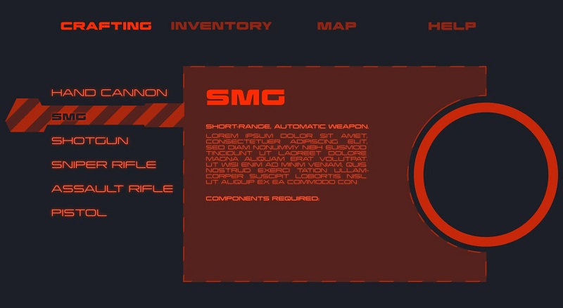 Capture d'écran de l'interface du jeu non annoncé de Bend Studio Capture d'écran de l'interface du jeu non annoncé de Bend Studio