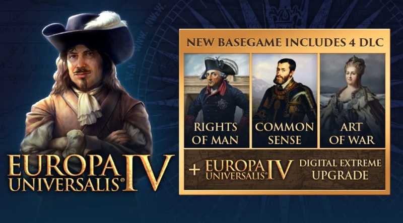 Quatre ajouts majeurs pour Europa Universalis IV seront inclus dans l'édition de base du célèbre jeu de stratégie 4X-2 Quatre ajouts majeurs pour Europa Universalis IV seront inclus dans l'édition de base du célèbre jeu de stratégie 4X-2