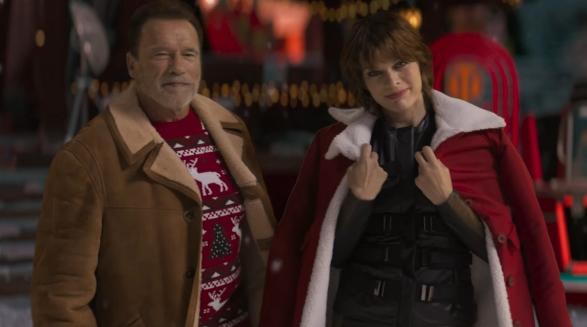Arnold Schwarzenegger et Milla Jovovich ont créé une ambiance de Noël dans le trailer de l'événement Holiday Ops de World of Tanks. Arnold Schwarzenegger et Milla Jovovich ont créé une ambiance de Noël dans le trailer de l'événement Holiday Ops de World of Tanks.