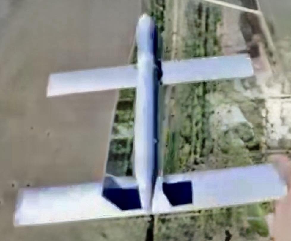 Un drone de type inconnu. Illustration : Serhiy Flesh