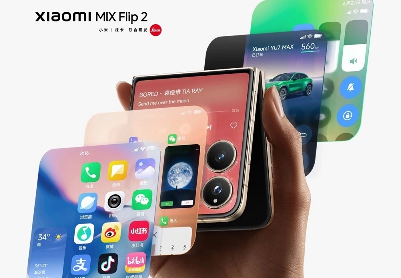 Xiaomi Mix Flip 2 smartphone pliable Xiaomi Mix Flip 2 smartphone pliable