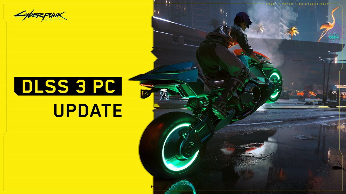 La version PC de Cyberpunk 2077 est compatible avec les options DLSS 3 et NVIDIA Reflex. La version PC de Cyberpunk 2077 est compatible avec les options DLSS 3 et NVIDIA Reflex.