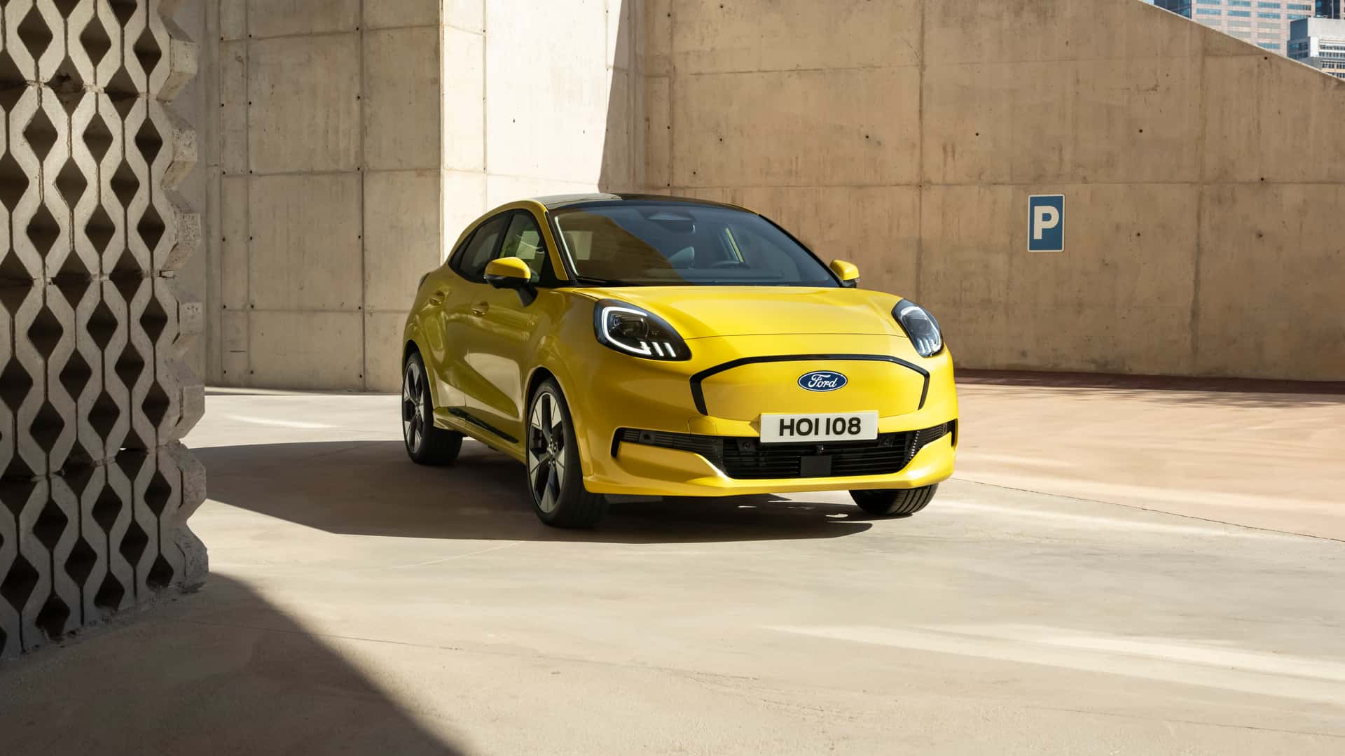 L'extérieur de la Ford Puma Gen-E au design dynamique L'extérieur de la Ford Puma Gen-E au design dynamique