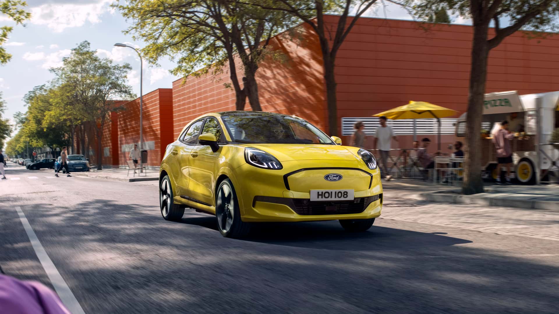 Les lignes dynamiques et la forme de la Ford Puma Gen-E Les lignes dynamiques et la forme de la Ford Puma Gen-E