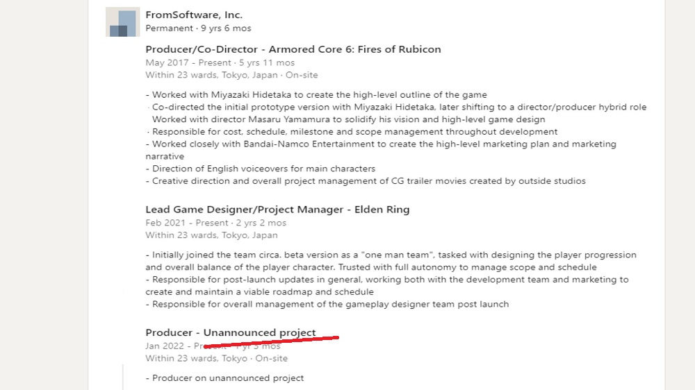 Suite de Elden Ring, Bloodborne 2, Dark Souls 4 ou nouvelle IP ? Il a été révélé que FromSoftware travaille sur un projet non annoncé.-2